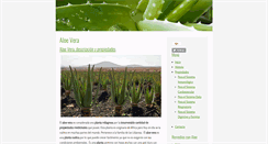 Desktop Screenshot of blogaloevera.com